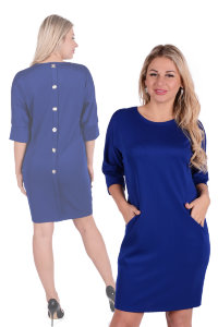 Платье П 497 (васильковый)